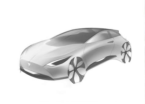 Tesla sketch on Behance