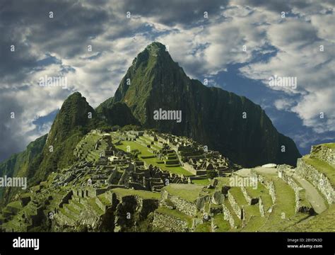 Machu-Picchu city in Peru Stock Photo - Alamy