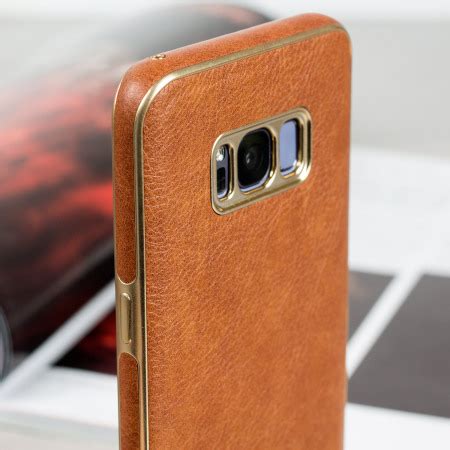 Housse Samsung Galaxy S8 Plus Olixar Makamae Simili Cuir Marron Avis