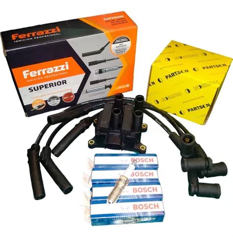 Kit Cables Bujias Bobina Ford Ecosport Fiesta Rocam 1 6 8v