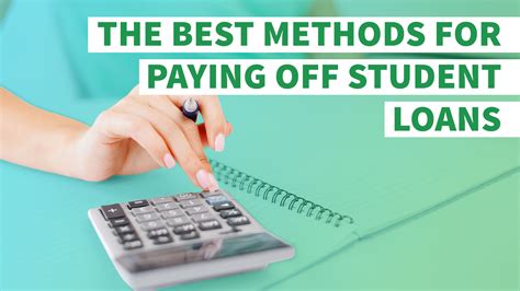 ways  pay  student loans gobankingrates