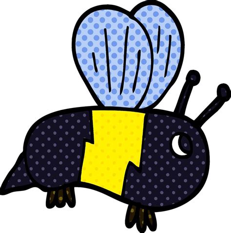 Cartoon Doodle Bumble Bee 12149113 Vector Art At Vecteezy