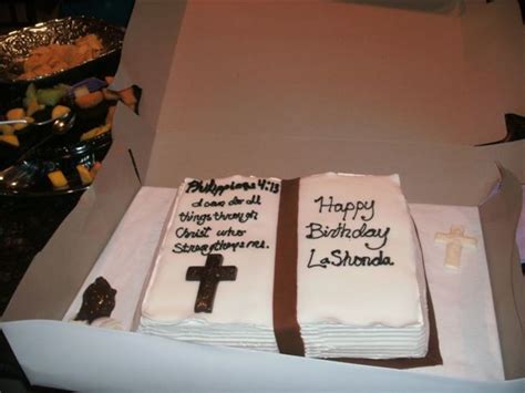 Bible Birthday Cake - CakeCentral.com