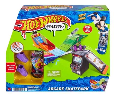Hot Wheels Skate Para Dedos Skatepark En El Salon De Juegos Cuotas sin interés