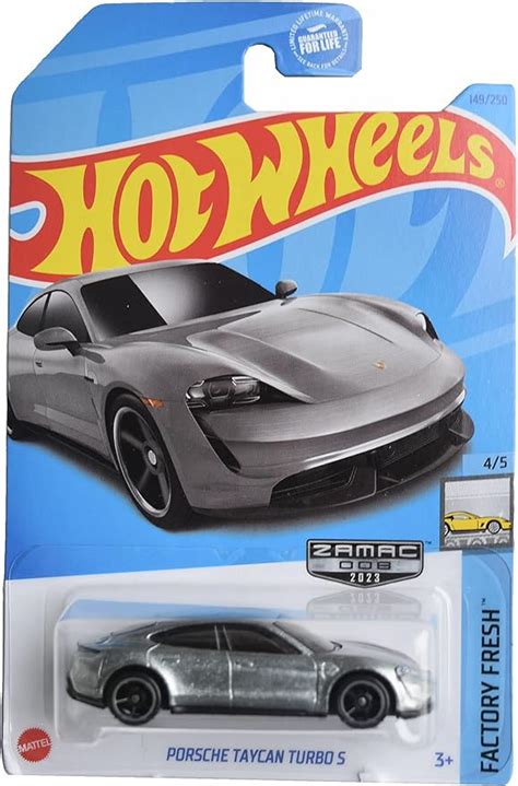 Amazon Hot Wheels Zamac Porsche Taycan Turbo S Factory Fresh Toys Games