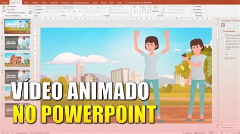 Fiz essa Animação só o Powerpoint YouTube