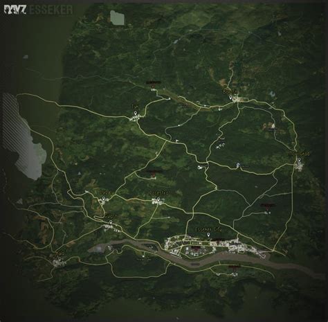 DayZ Esseker Map [Version 0.52] : r/dayz