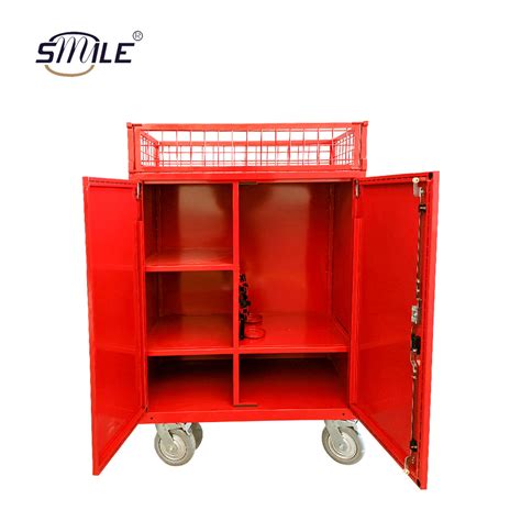 Smile OEM Removable Heavy Duty Steel Garage Tool Storage Box Roller