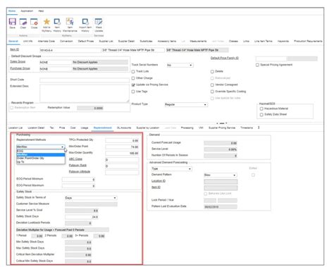 Epicor Prophet 21 Forecasting And Dynamic Reorder Point Planning