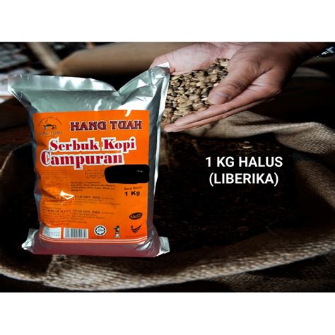 Hang Tuah Serbuk Kopi Campuran Kg Halus Shopee Malaysia