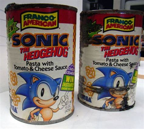 Sonic Spaghettios Loved These As A Kid Hated Spagetti Os But Loved