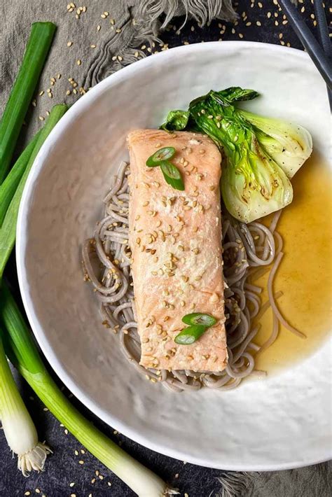 Slow Cooker Miso Poached Salmon Recipe Foodal