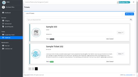 Customer Relationship Management Crm System In Php With Source Code