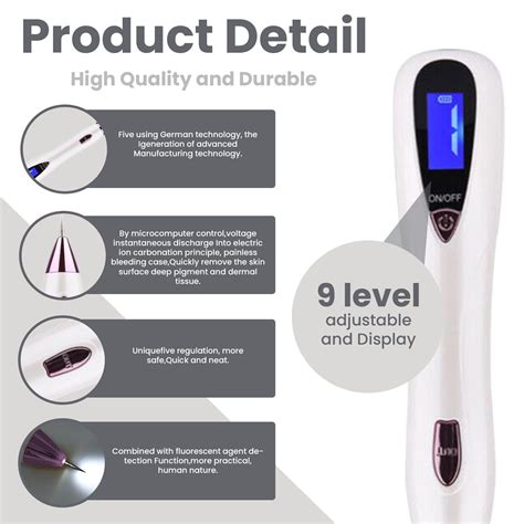 Anti Aging Laser Plasma Pen Mole Removal Dark Spot Skin Tag Tattoo Wart