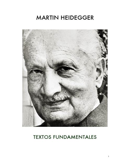 PDF Heidegger Martin Textos Fundamentales DOKUMEN TIPS