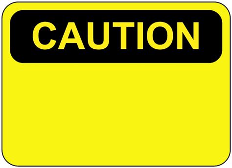 Clip Art Caution Sign - Cliparts.co