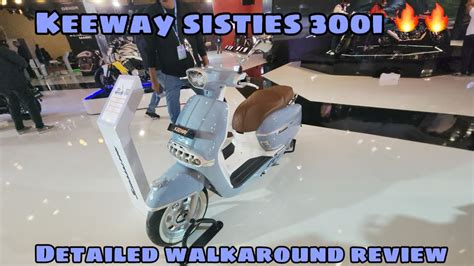 2023 Keeway Sixties 300i Scooter Detailed Walkaround Review TechME