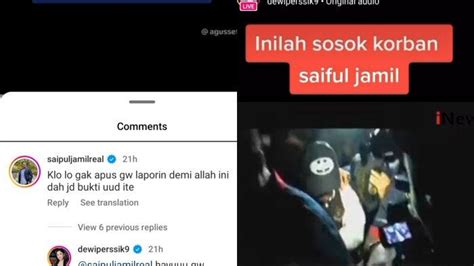 Saipul Jamil Panik Video Korban Pelecehan Diunggah Dewi Perssik Ancam