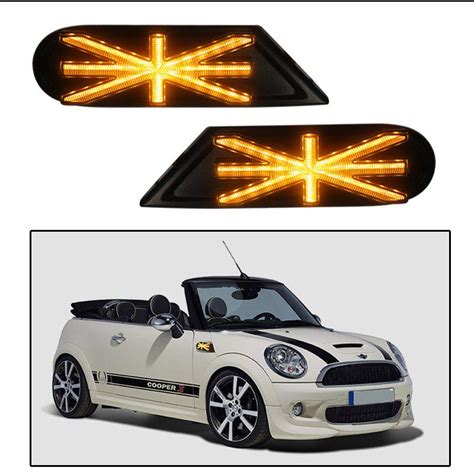 Car Parts MotorFansClub LED Dynamic Side Indicator Turn Signal Light