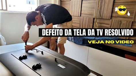 Como Consertar TV LG Riscos Na Tela RESOLVIDO YouTube