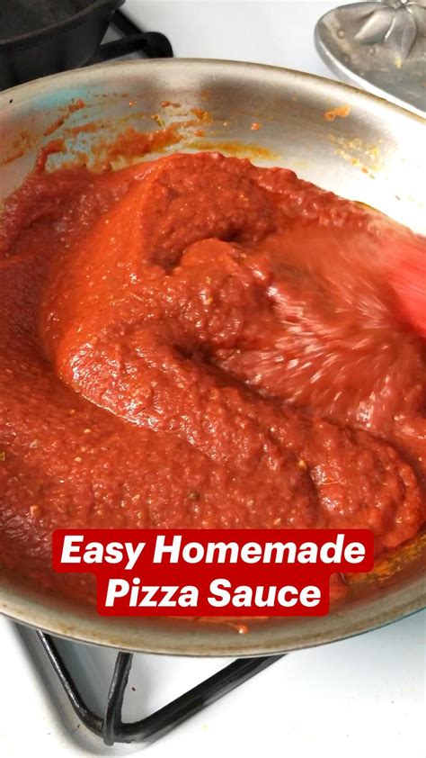 Easy Homemade Pizza Sauce Artofit