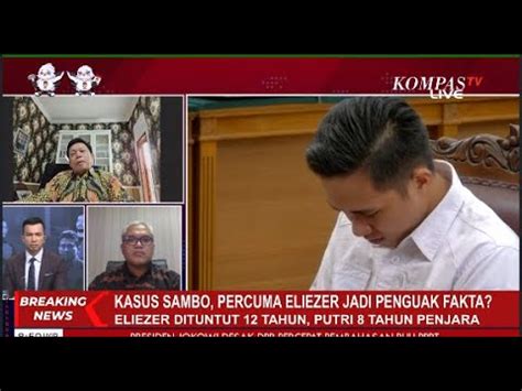 Dituntut Tahun Percuma Eliezer Jadi Jc Penguak Fakta Youtube