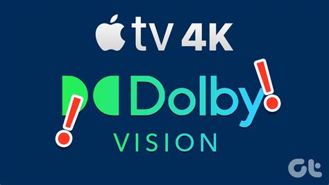 Melhores Corre Es Para O Dolby Vision N O Funcionar Na Apple Tv K