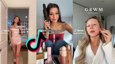 Grwm Tiktok Compilation Youtube