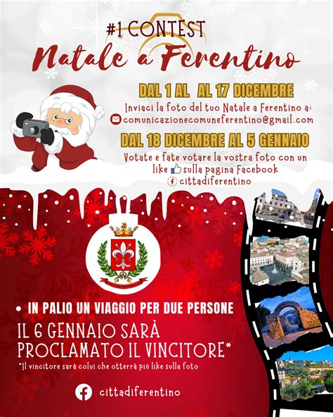 Al Via Il 1 Contest Natale A Ferentino Ecco Il Regolamento Ferentino