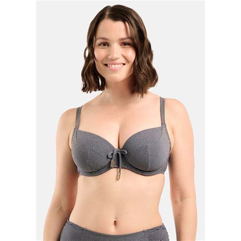 Reggiseno Per Bikini Glow It Up Navy Miss Sans Complexe La Redoute