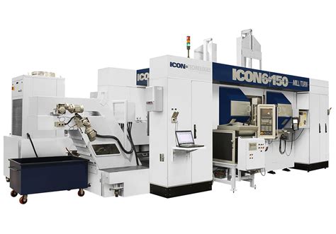 ICON MILL TURN Machines Hydromat Inc Rotary Transfer Precision