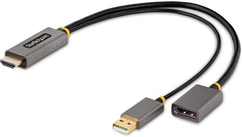 1ft 30cm Hdmi To Displayport Adapter Cable