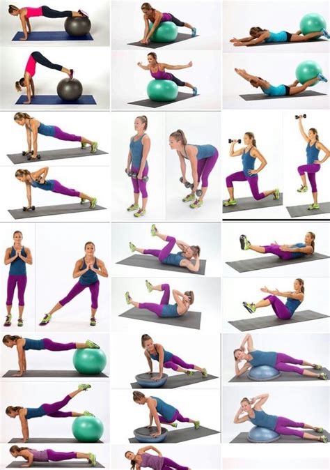 leuke oefeningen met een fitnessbal artofit