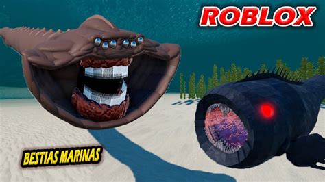 Encontré Al Gran Maja Y Los Mounstruos Scp Del Fondo Marino Roblox