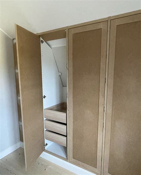 Fully Functional Ikea Fitted Wardrobe For Sloping Ceiling Artofit