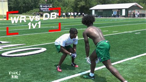 2023 Shreveport Combine Wr Vs Db 1on1s Part One Youtube