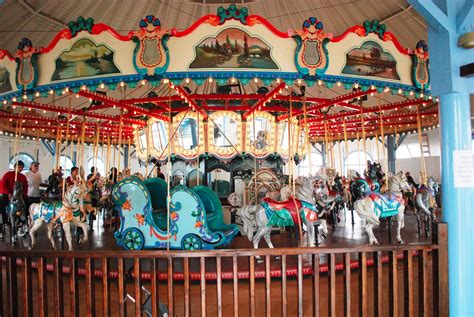 Ca Santa Monica Pier 1922 Ptc 62 Carousel Carouselhistory