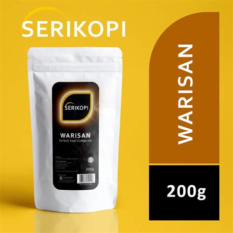 SERIKOPI SERBUK KOPI CAMPURAN 200g Shopee Malaysia