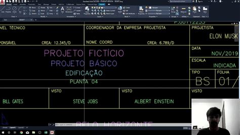 VBA Para AUTOCAD Atualizando Carimbos De Diversos Desenhos De Acordo