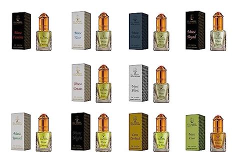 Premium Moschus UNISEX Duftset 10x 5ml Parfum TOP 10 MIX El Nabil