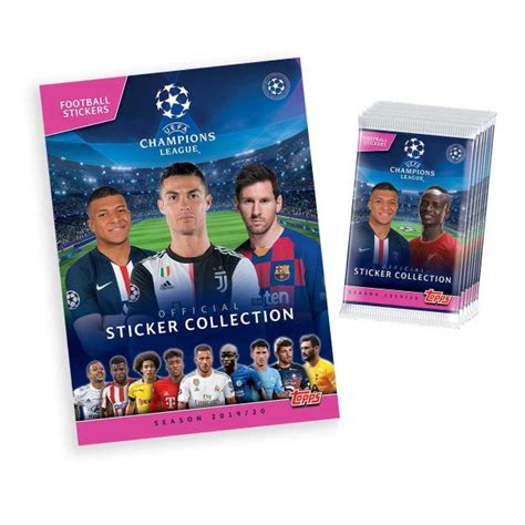 Album Tapa Blanda Sobres Colecci N Uefa Champions League