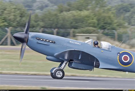 Ps853 Rolls Royce Supermarine Spitfire Prxix At Fairford Photo Id