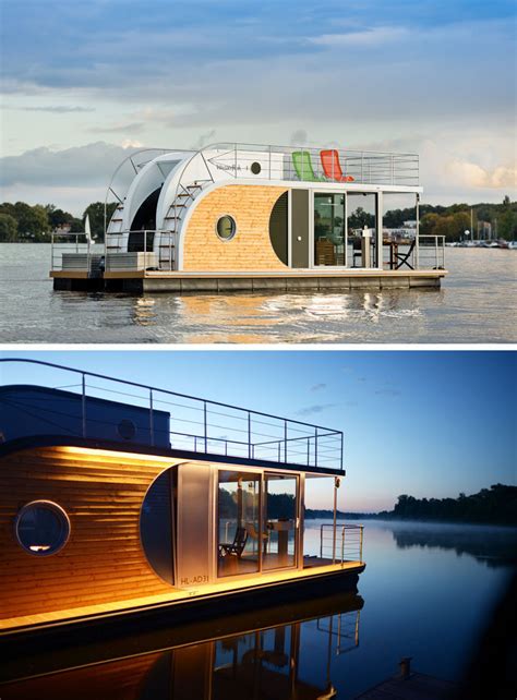 The Nautino Maxi Houseboat Makes A Statement On The Water