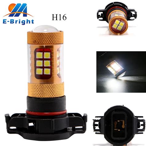 YM E Bright 2Pcs/Lot Car H16 3030 28 SMD 28 LED H16 LED Bulbs For Auto ...
