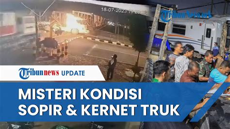 Sopir Dan Kernet Truk Menghilang Seusai Kecelakaan Ka Brantas Tabrak