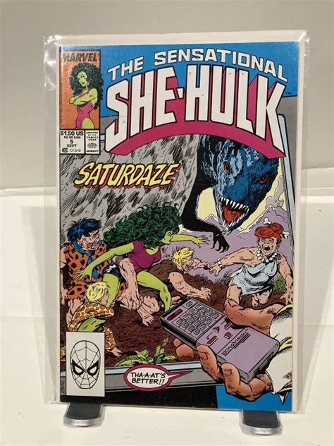 1989 The Sensational She Hulk 5 Comic Books Copper Age Marvel