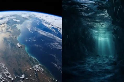 Cientistas Descobrem Enorme Oceano Abaixo Da Superf Cie Da Terra