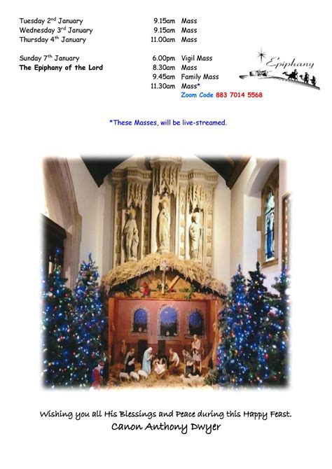 Advent & Christmas 2023 | Our Lady of Lourdes, Catholic Church Harpenden