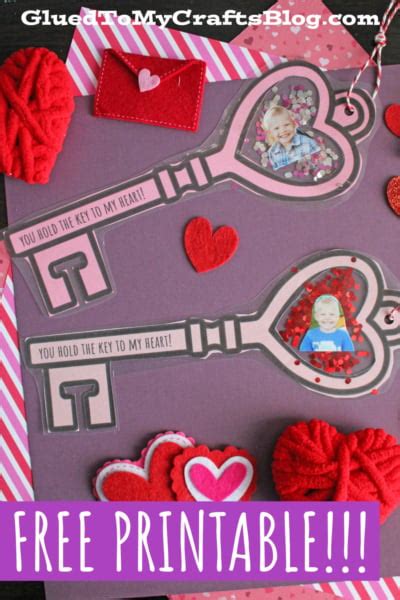 Key To My Heart Photo Ornament Glued To My Crafts