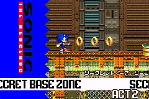 Sonic Advance Game Ui Database